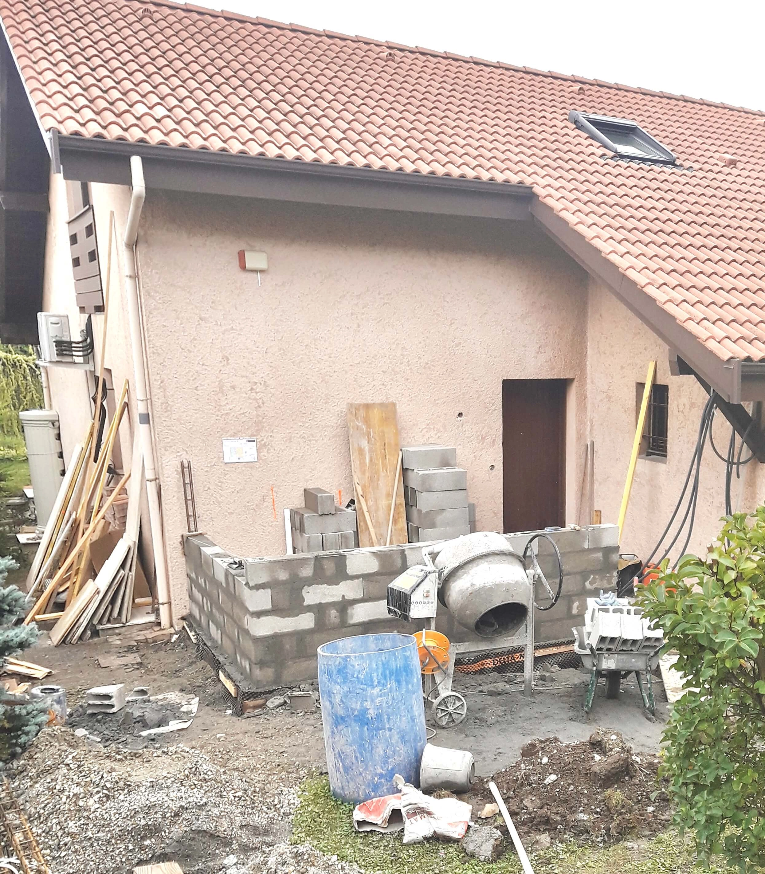 bétonnière, extension, agglos bétonnière, extension, agglos