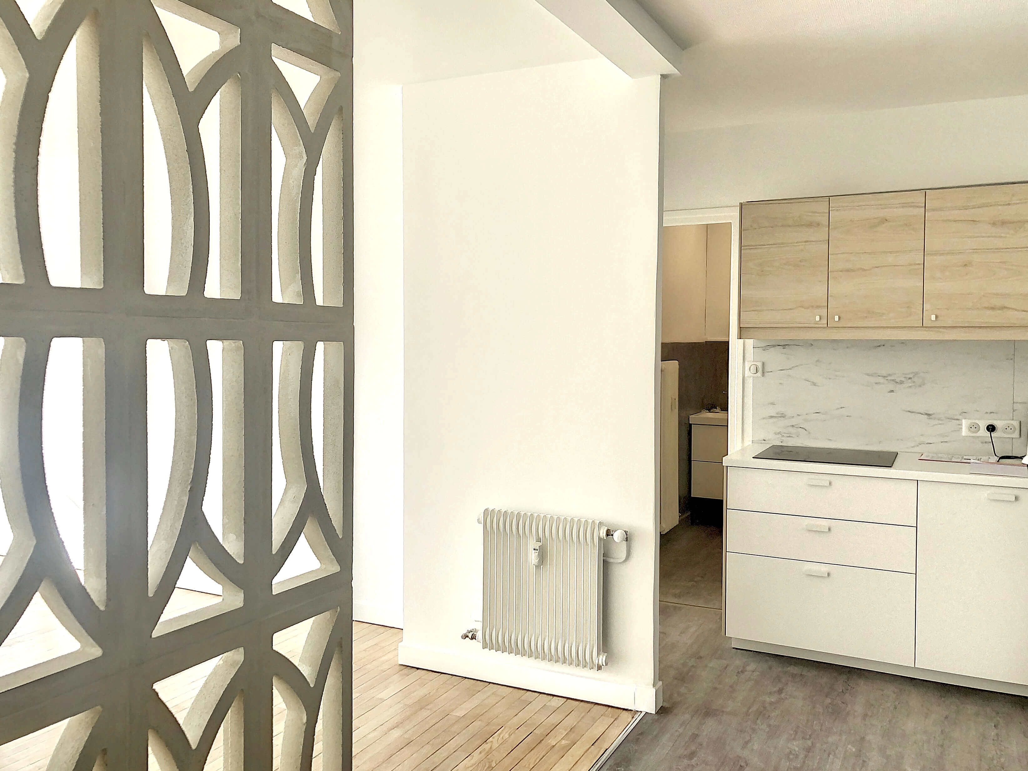 claustra, préservation de l'intimité, arrivée dans l'appartement claustra, préservation de l'intimité, arrivée dans l'appartement