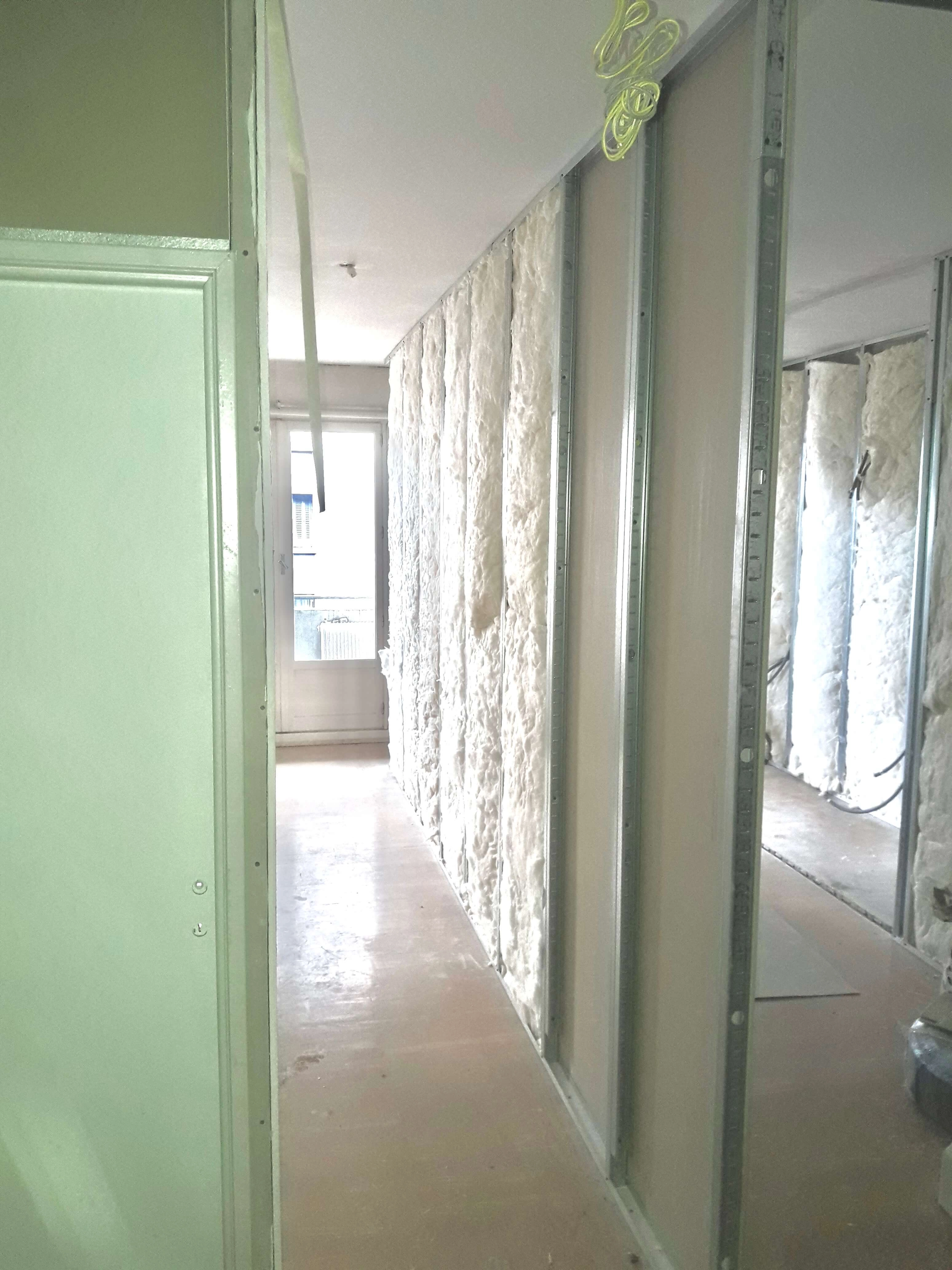 cloison accoustique, cloison thermique, chambres meublées,restructuration d'appartement,Grenoble cloison accoustique, cloison thermique, chambres meublées,restructuration d'appartement,Grenoble
