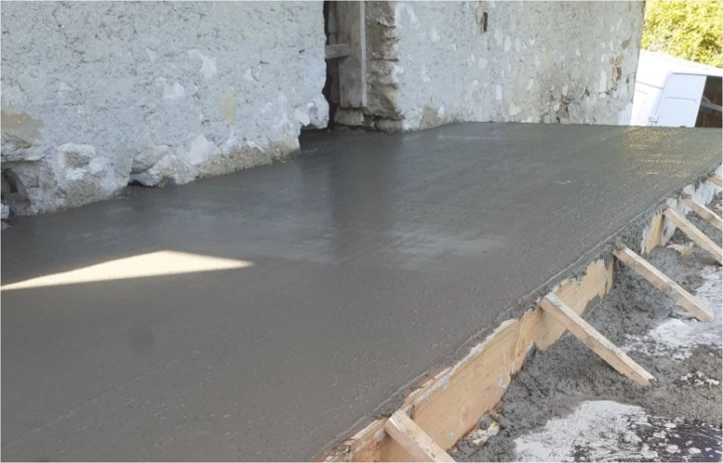 coulage balcon restauration ferme savoie porte à faux coulage balcon restauration ferme savoie porte à faux