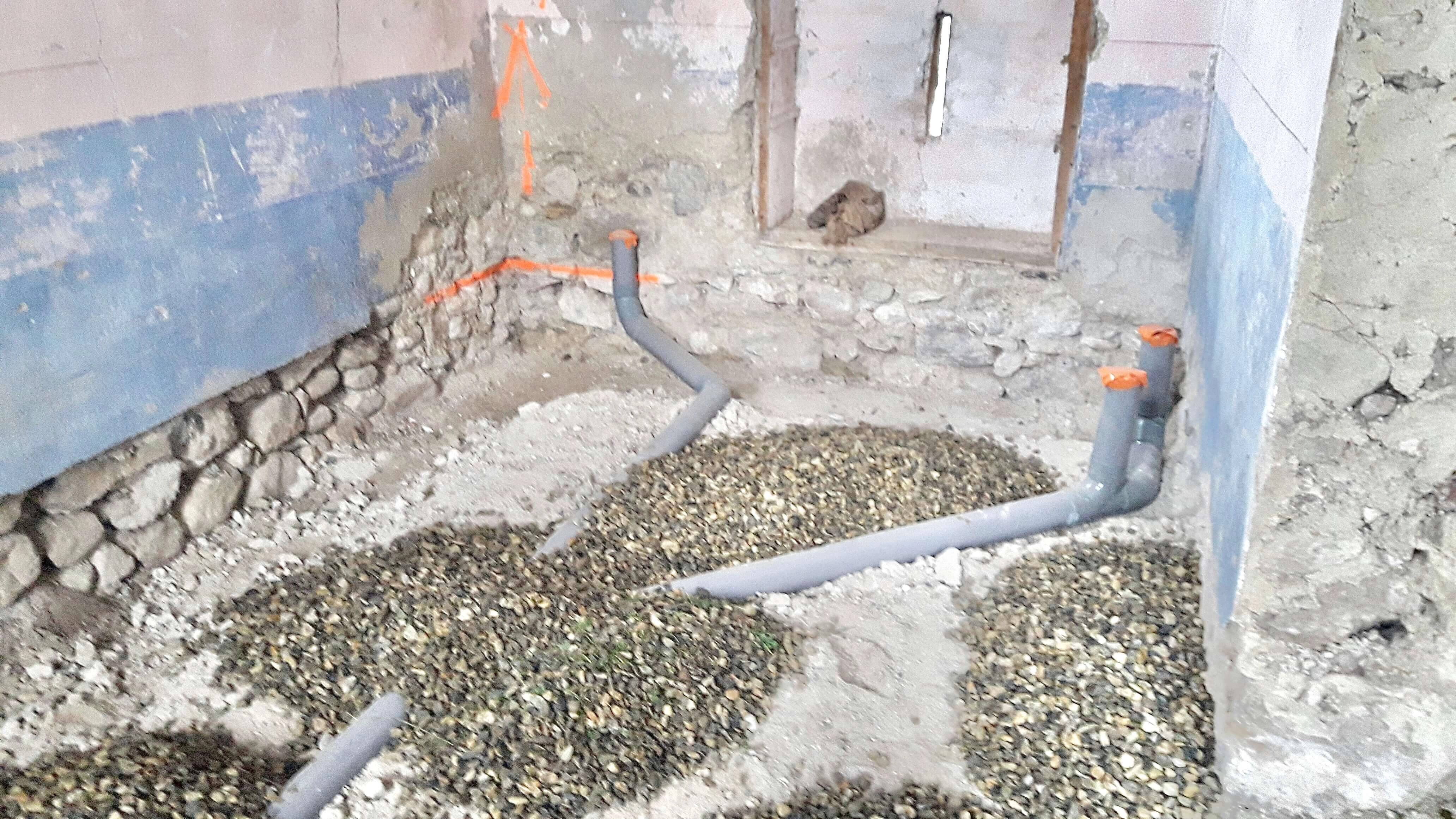 dallage,,plomberie, encastrement dallage,,plomberie, encastrement