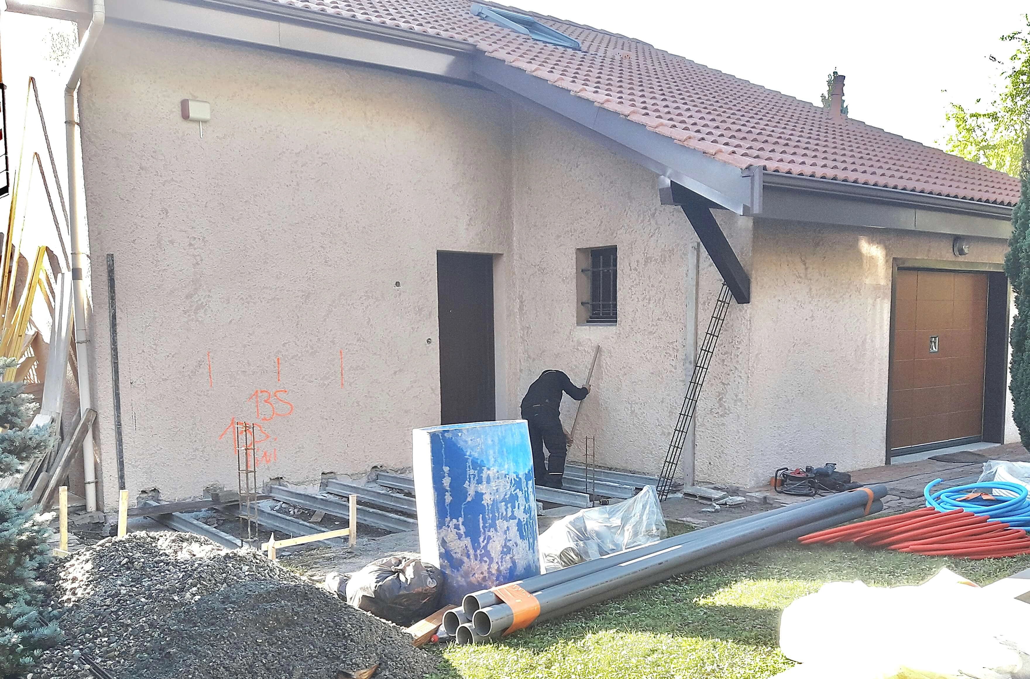 gaines en attente, electricien, plombier, extension gaines en attente, electricien, plombier, extension