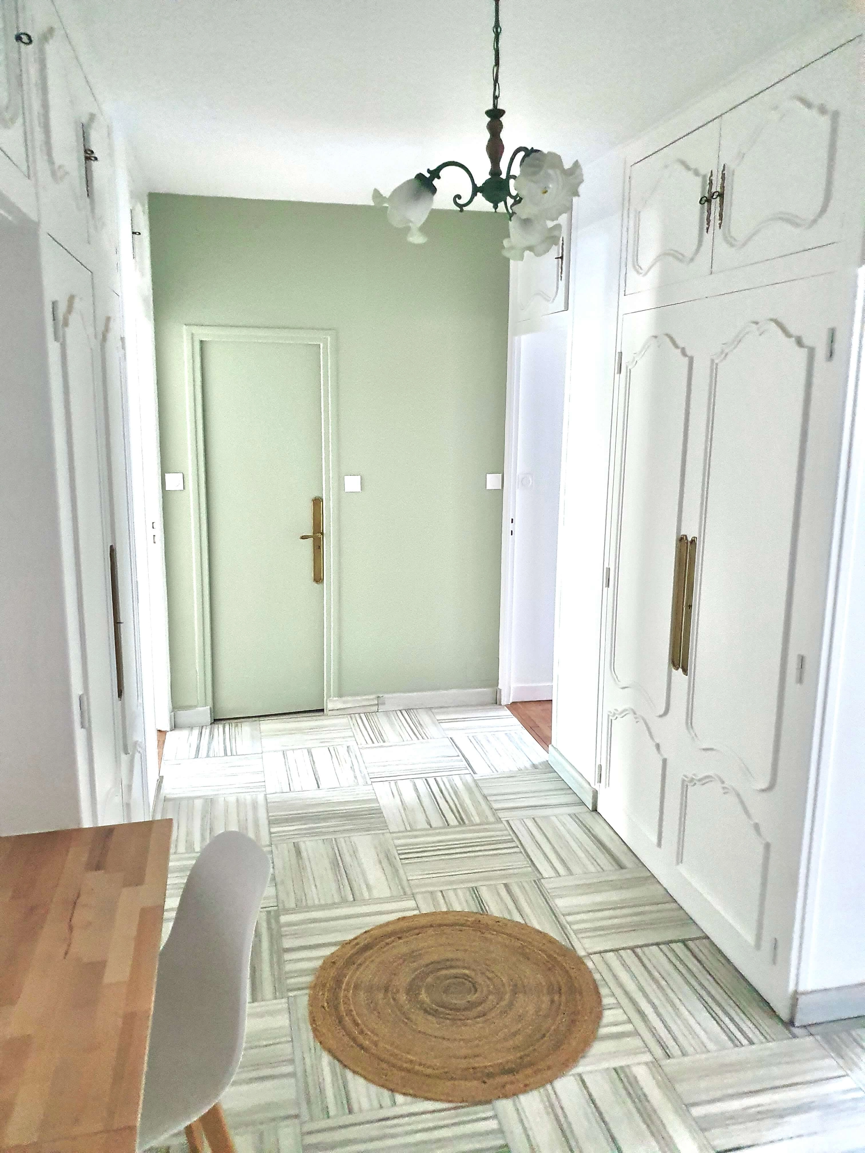 hall d'entrée rénové haut plafond standing placard de style rénovation hall d'entrée rénové haut plafond standing placard de style rénovation