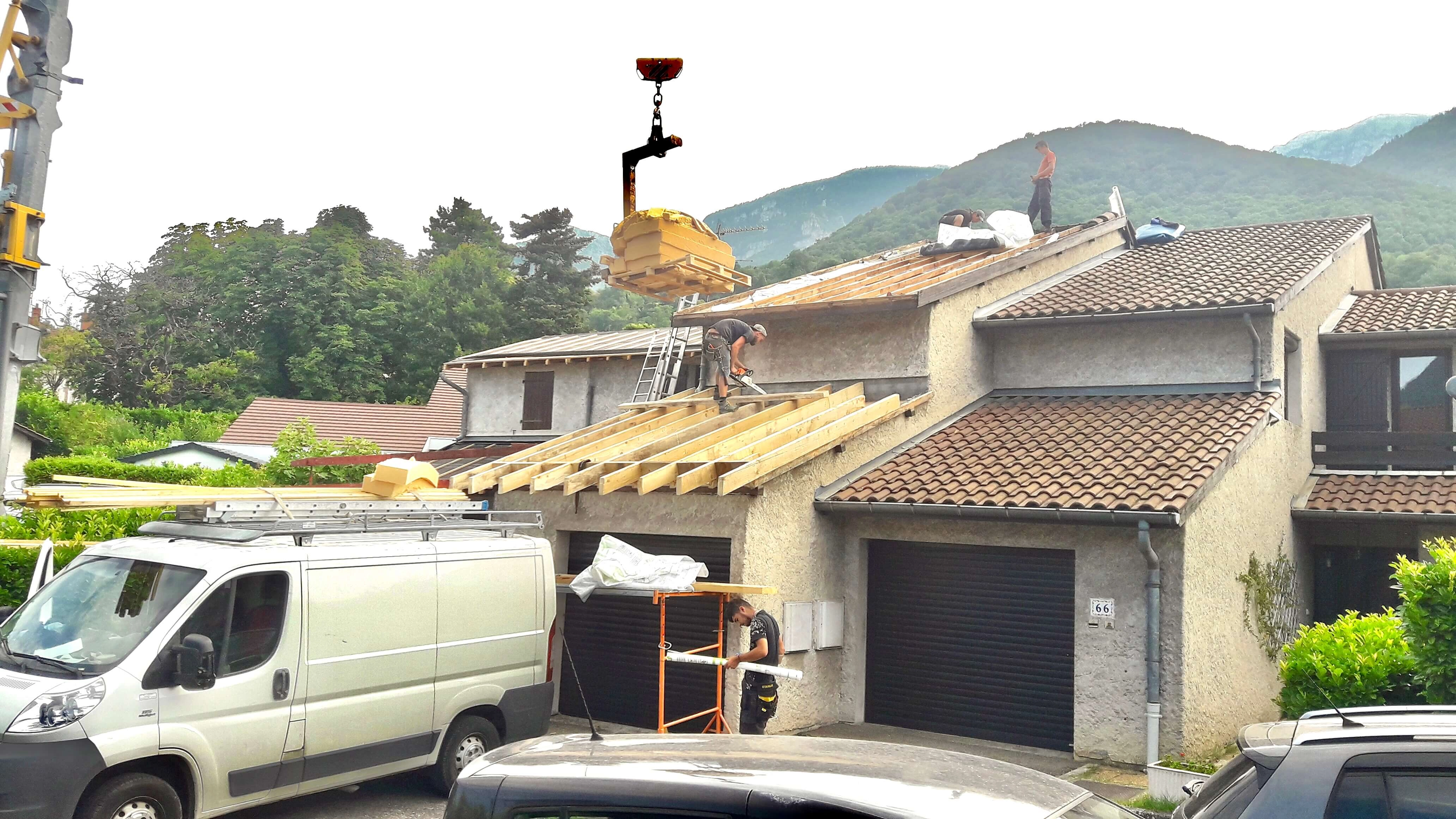 laine de bois, chevron, rehausse de toiture,livraison de l'isolant laine de bois, chevron, rehausse de toiture,livraison de l'isolant