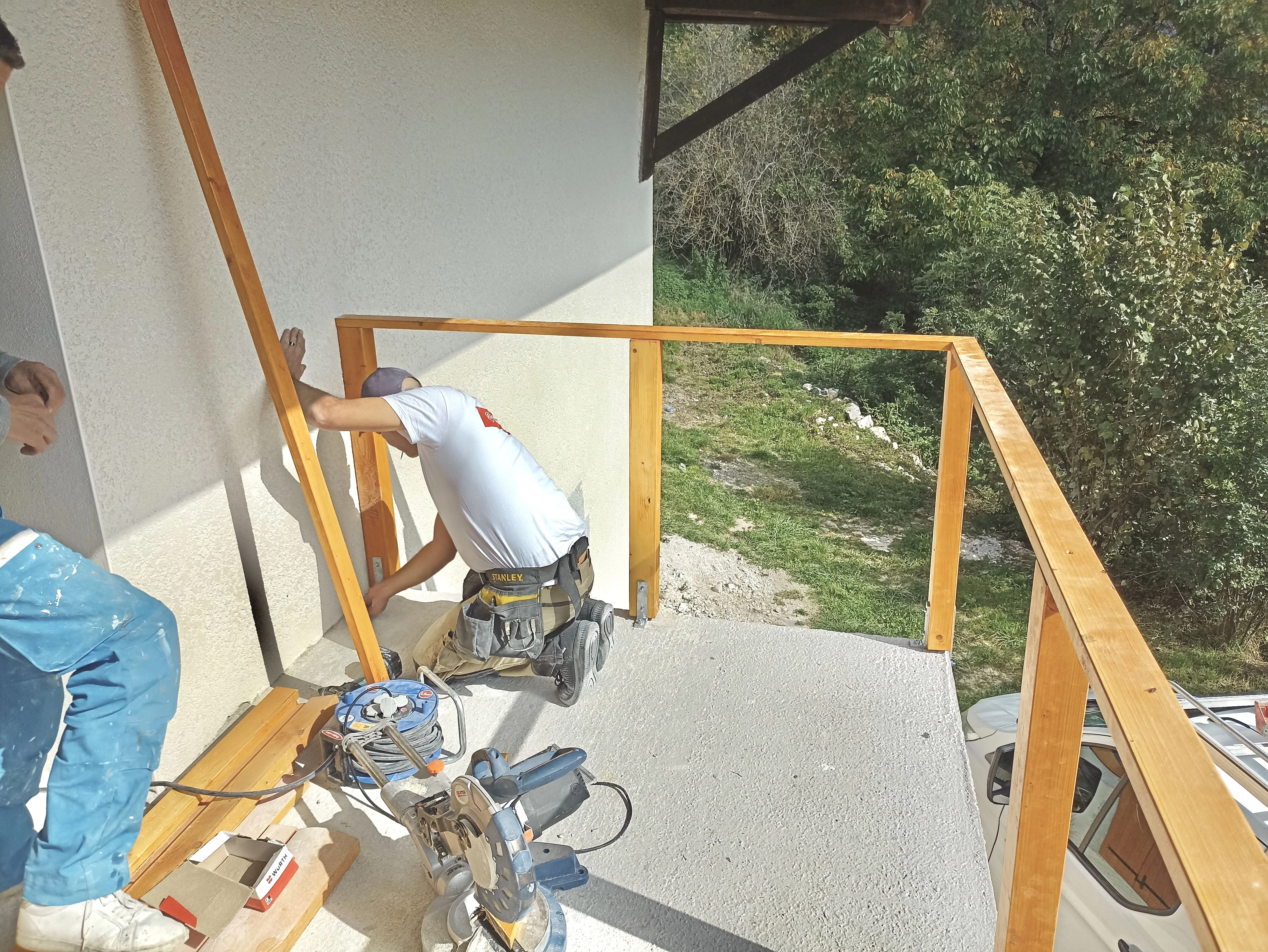 menuiseries extérieures,pose garde-corp menuiseries extérieures,pose garde-corp