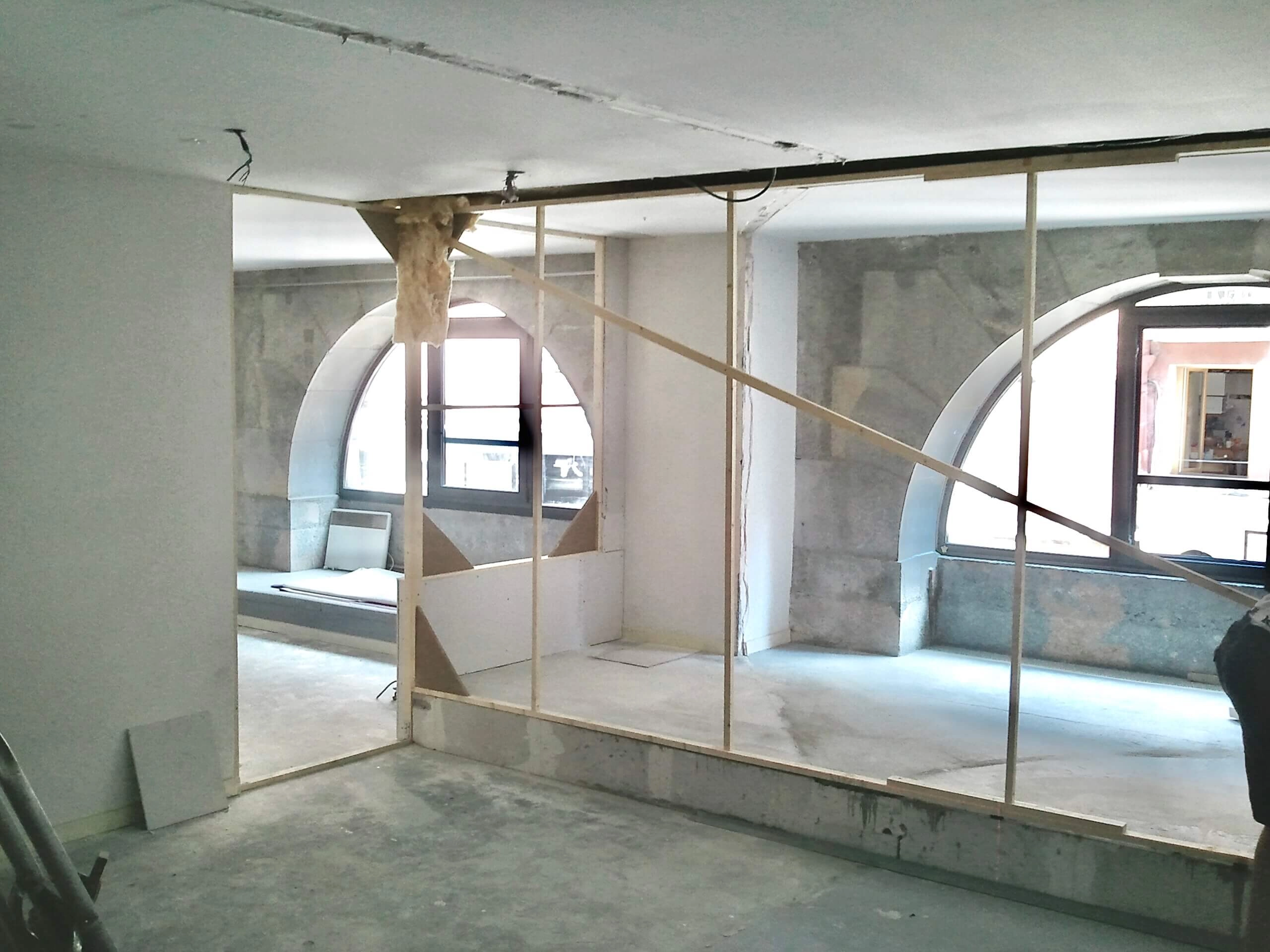 patio, cloisons séparatives, estrade, rénovation patio, cloisons séparatives, estrade, rénovation