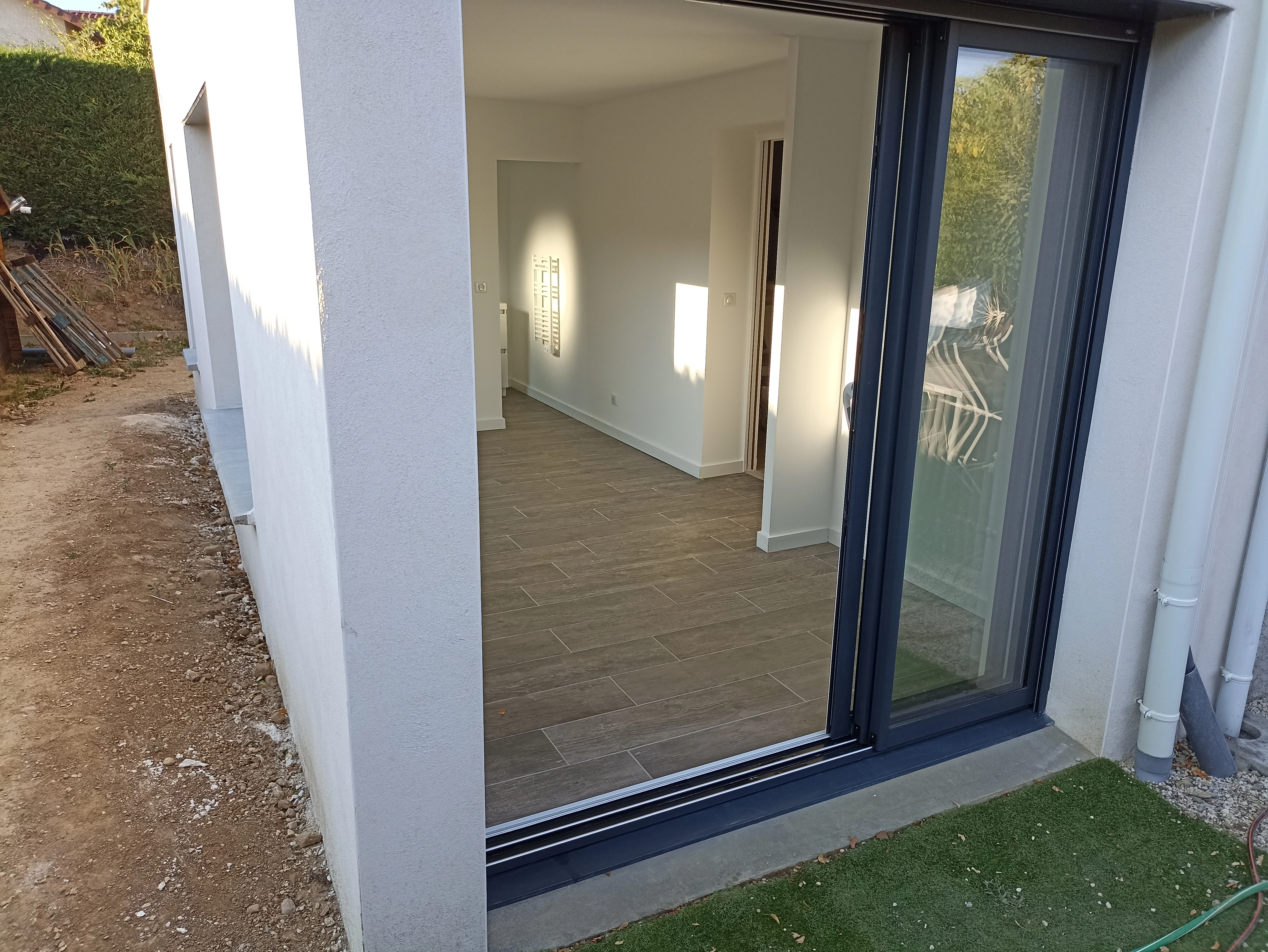 porte fenêtre coullissant 3 vantaux extension champagnier fourniture et pose porte fenêtre coullissant 3 vantaux extension champagnier fourniture et pose