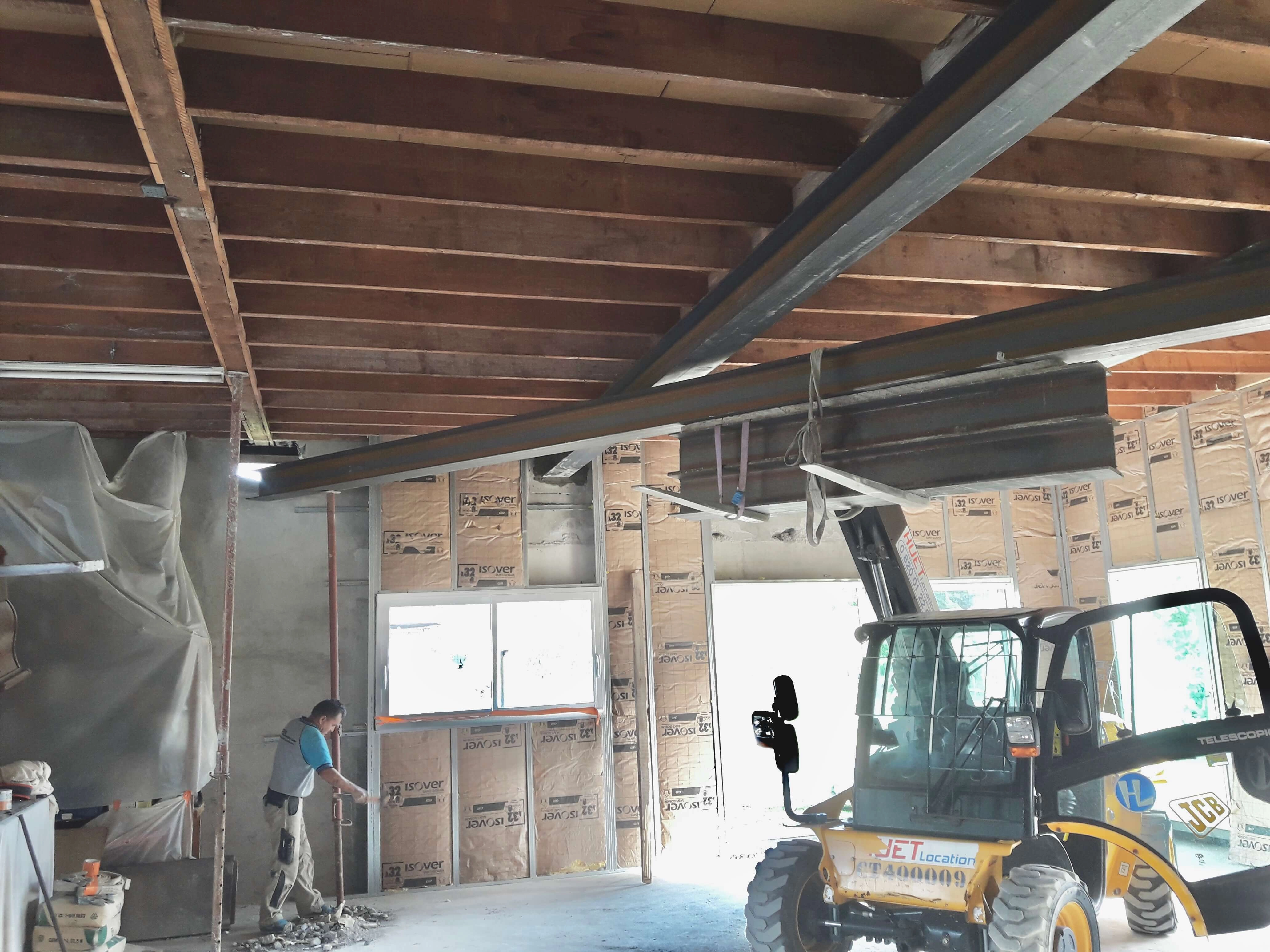 pose ipn renfort de structure plancher des combles avant réhabilitation pose ipn renfort de structure plancher des combles avant réhabilitation