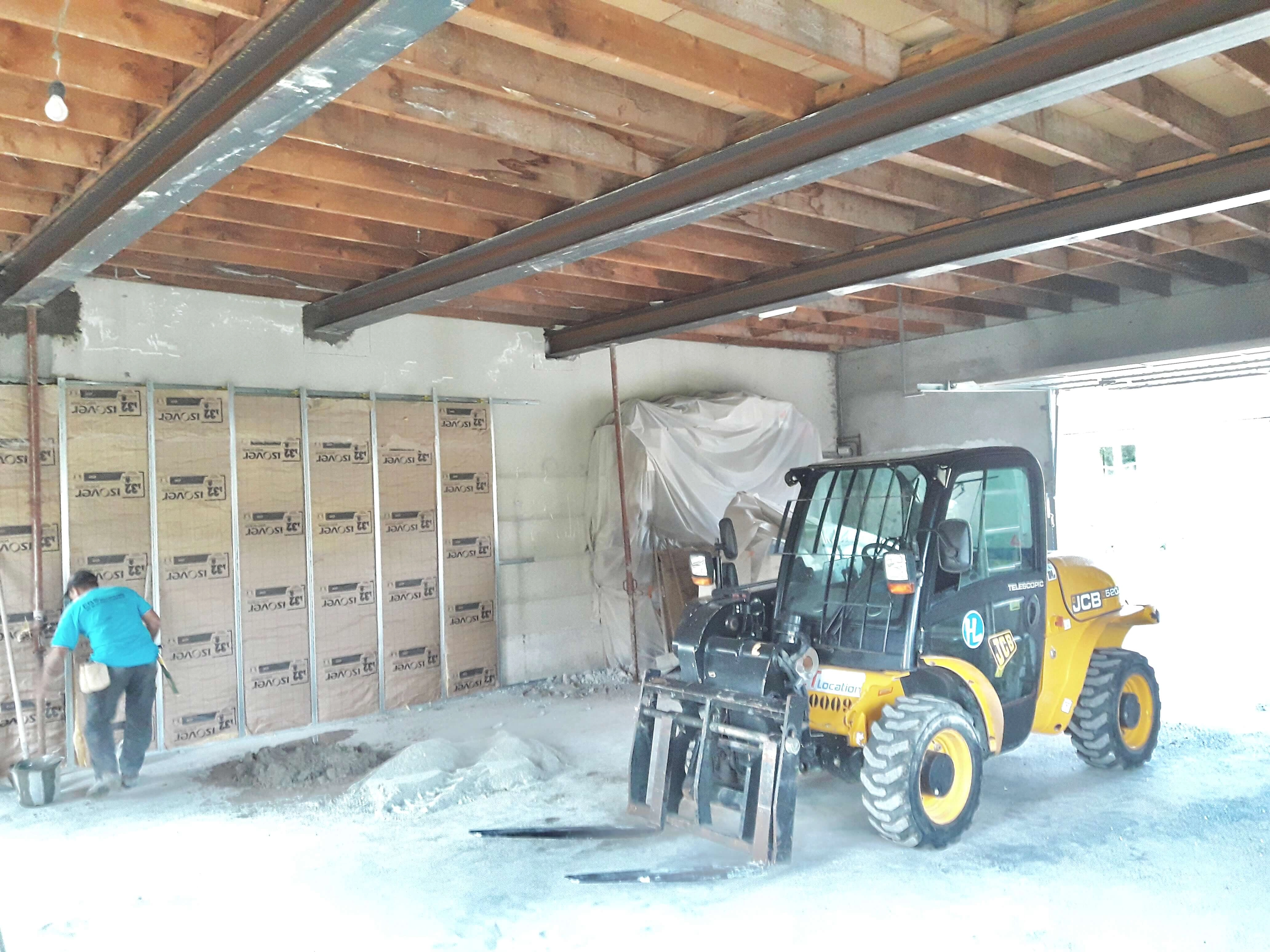 pose ipn renfort de structure plancher des combles avant réhabilitation pose ipn renfort de structure plancher des combles avant réhabilitation