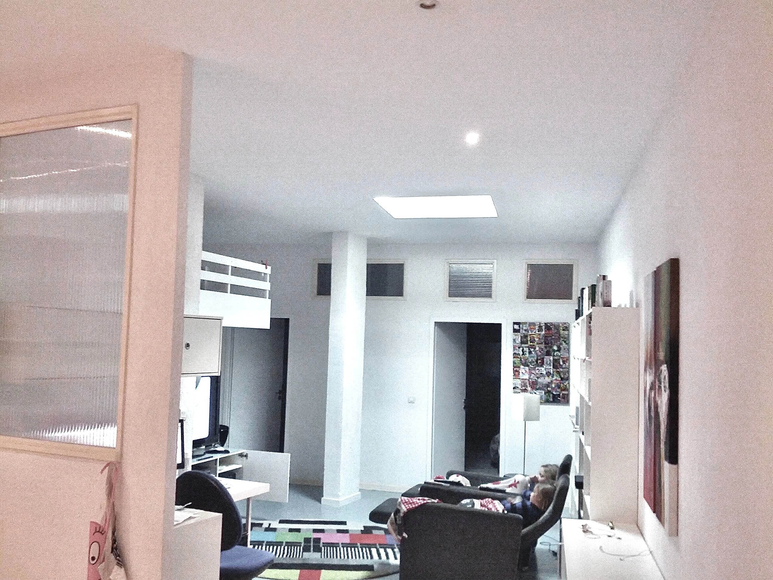 puit de lumière, pas d'apport solaires directe, restructuration d'appartement puit de lumière, pas d'apport solaires directe, restructuration d'appartement