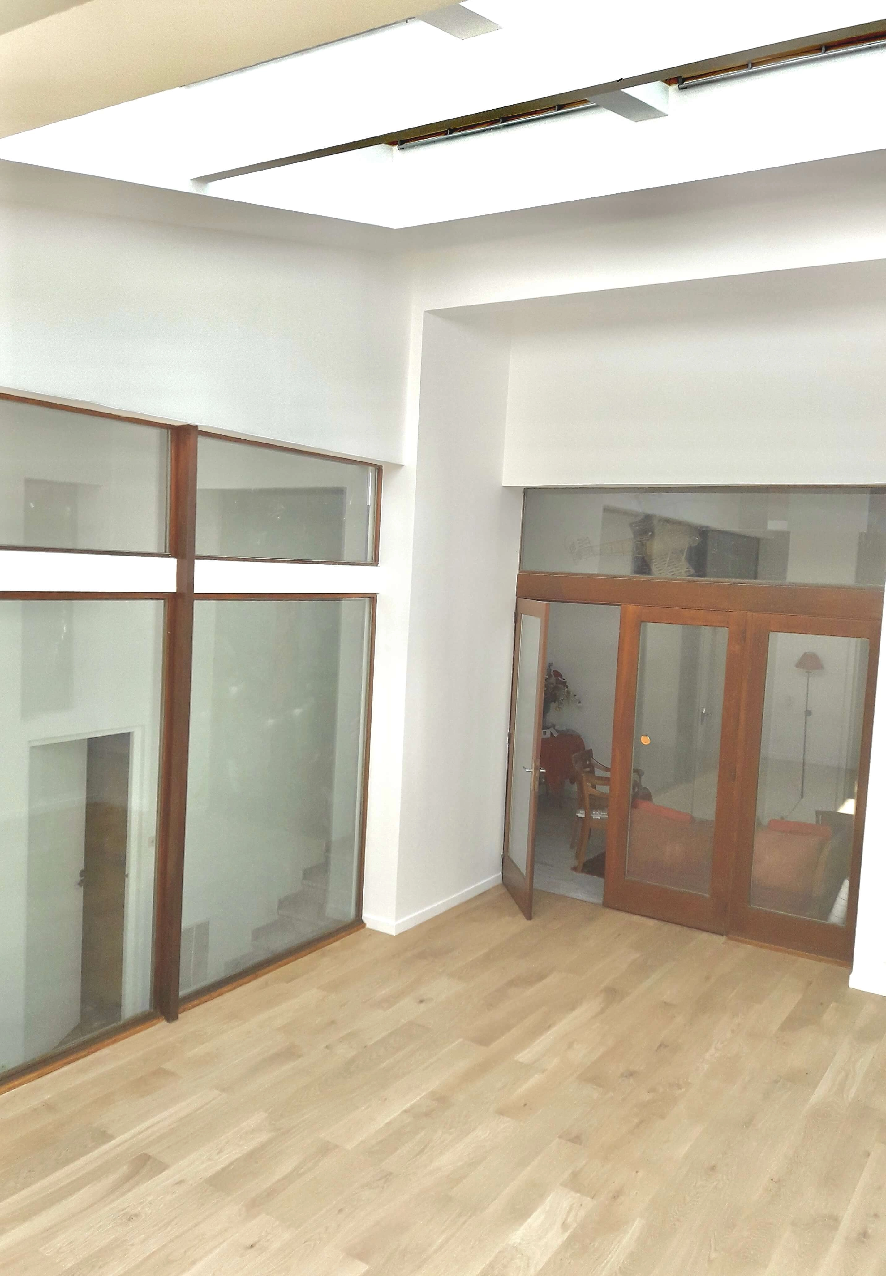 salle de billard, parquet, rénovation salle de billard, parquet, rénovation