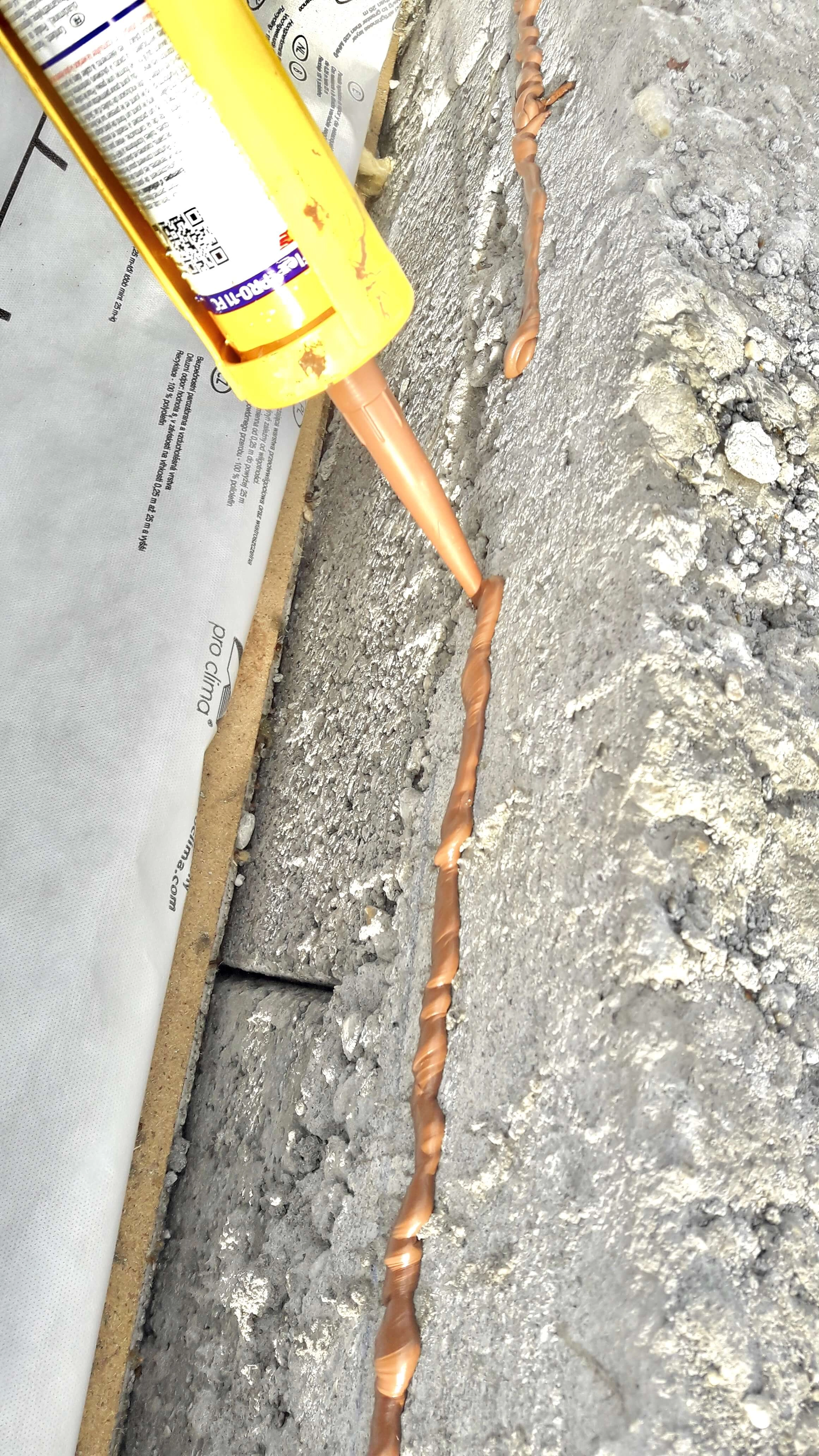 sarking, cordon de colle,pare-vapeur, laine de bois sarking, cordon de colle,pare-vapeur, laine de bois