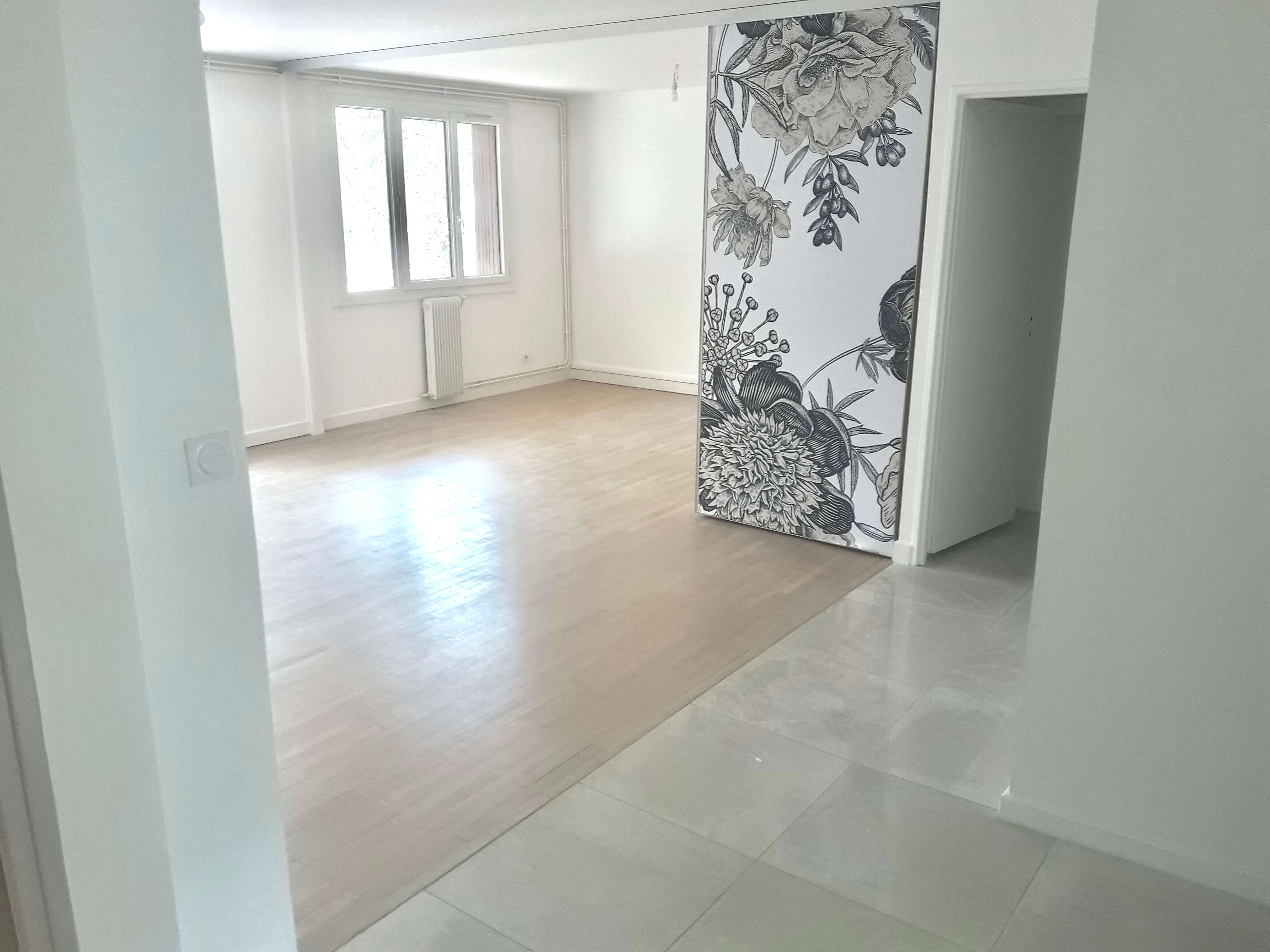 séparation visuelle,panneau coullissant, pièce aggrandie séparation visuelle,panneau coullissant, pièce aggrandie