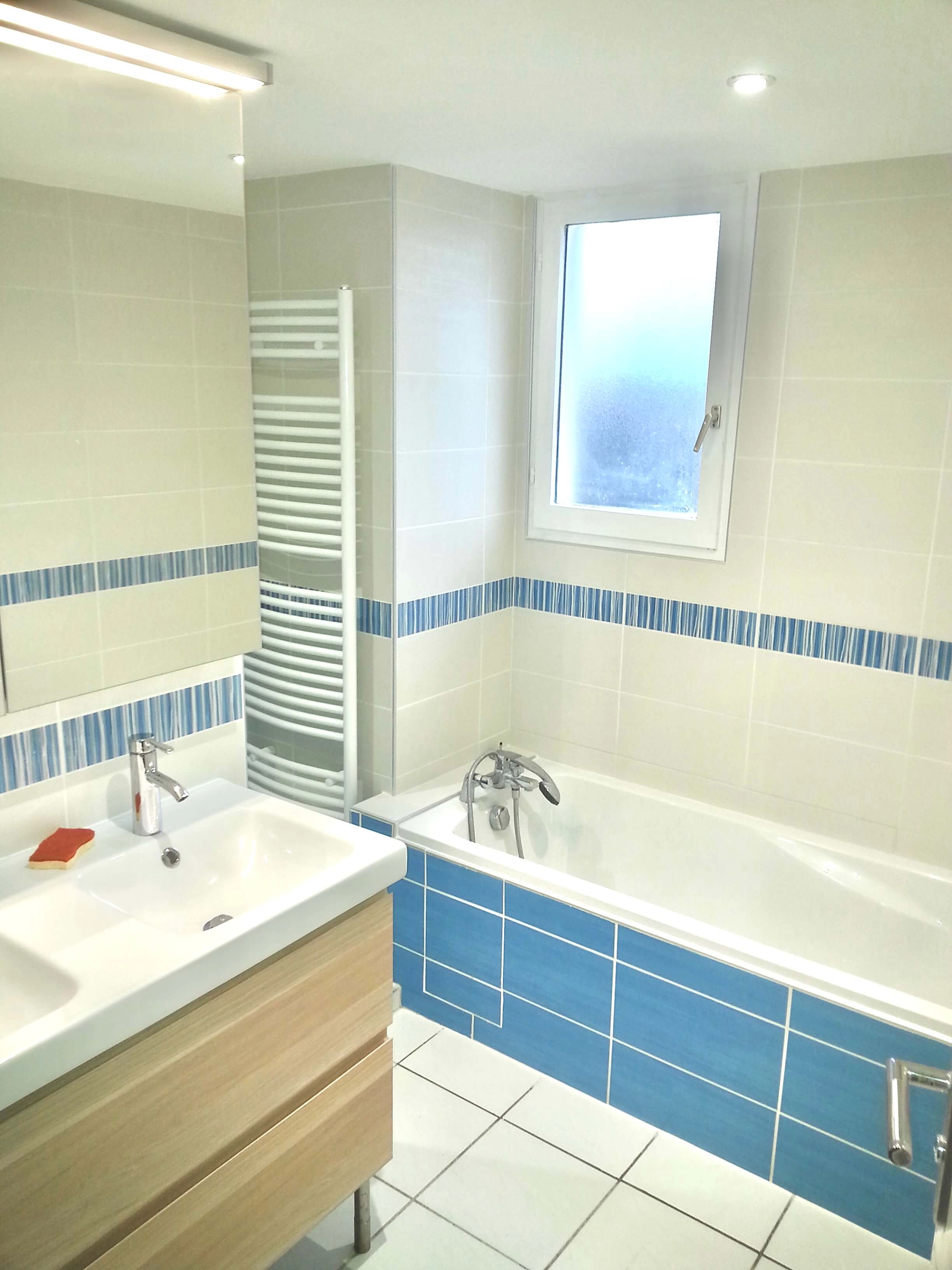 vasque et douche de cette nouvelle salle de bain créée vasque et douche de cette nouvelle salle de bain créée