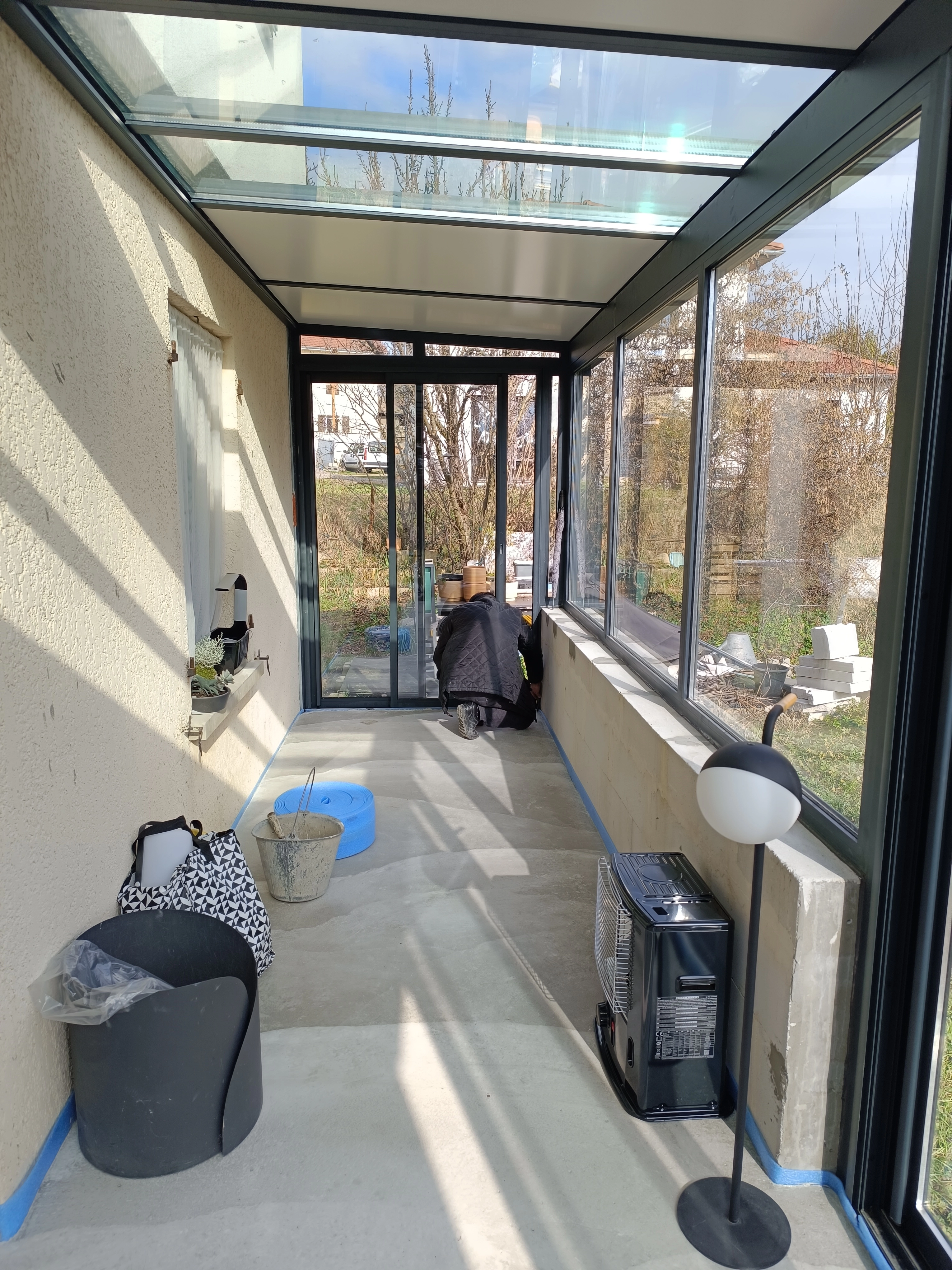 veranda;vitrage;aluminium;rupture de pont thermique;lumière;extension veranda;vitrage;aluminium;rupture de pont thermique;lumière;extension