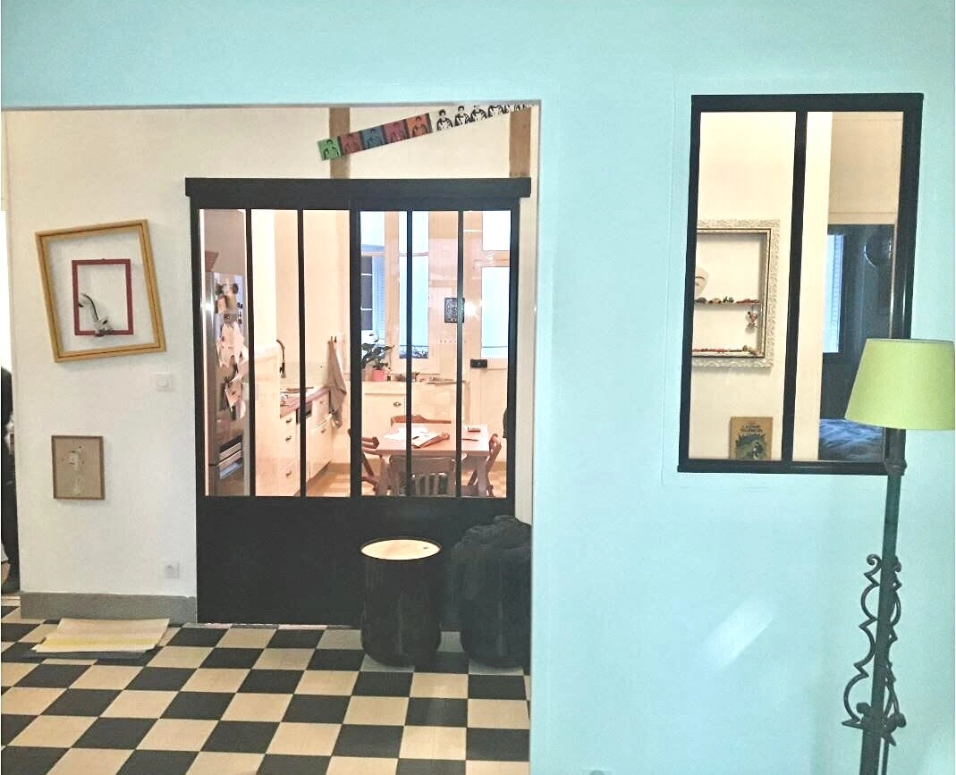 verrière, porte vitrée, ouverture verrière, porte vitrée, ouverture