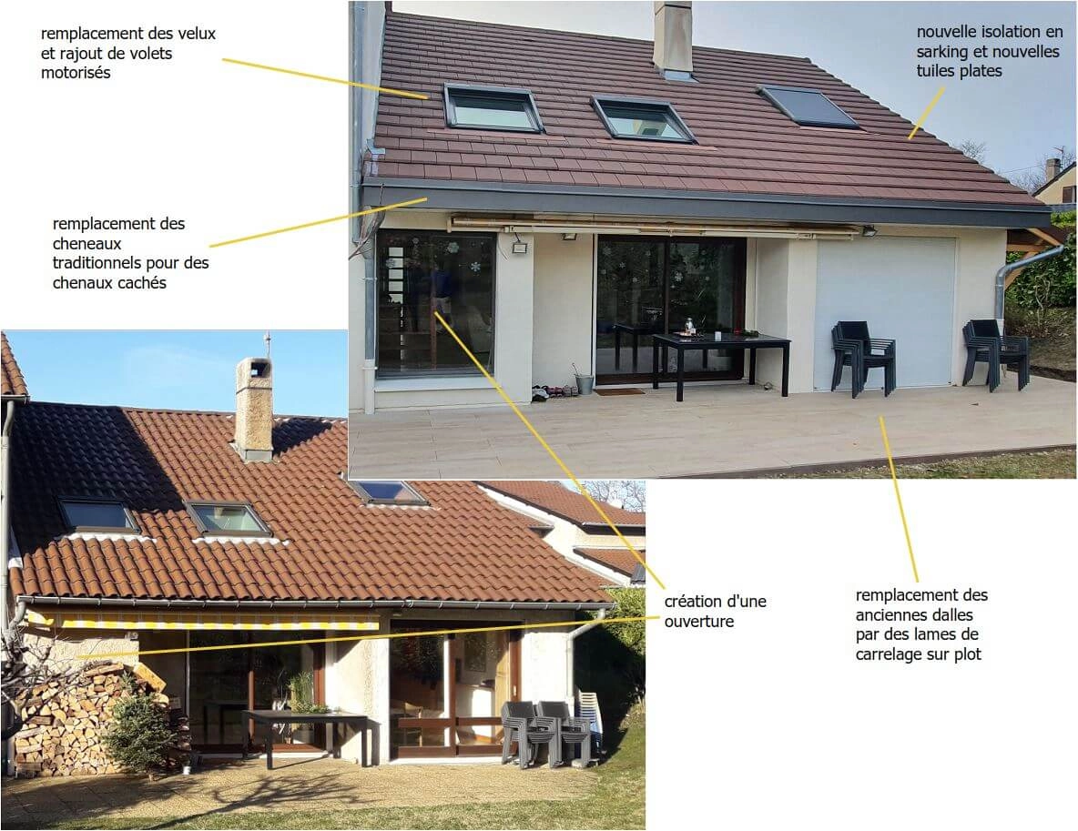 avant et après travaux;photo avant;photo apres avant et après travaux;photo avant;photo apres